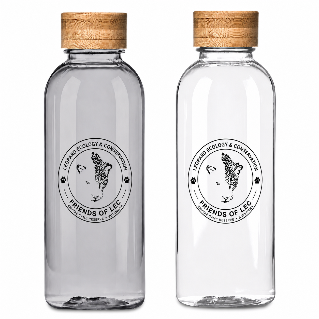 Friends of LEC refillable bottle mockups